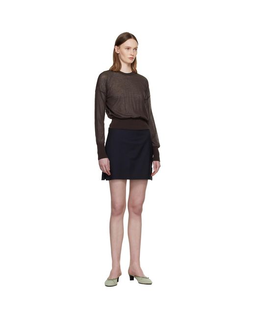 Paloma Wool Black Lumieti Miniskirt