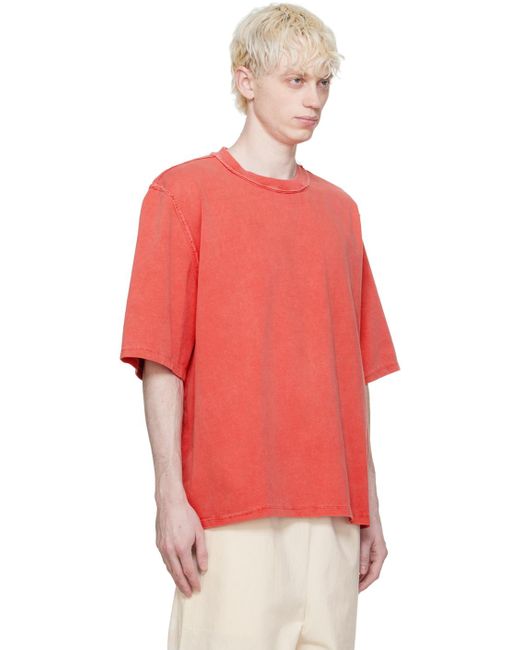 Camiel Fortgens Red Big T-shirt for men