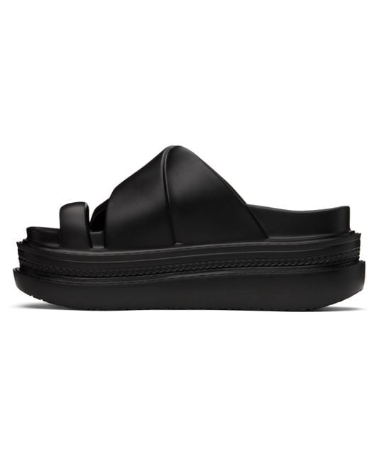 Sacai ブラック Foam Multiple Sole サンダル Black