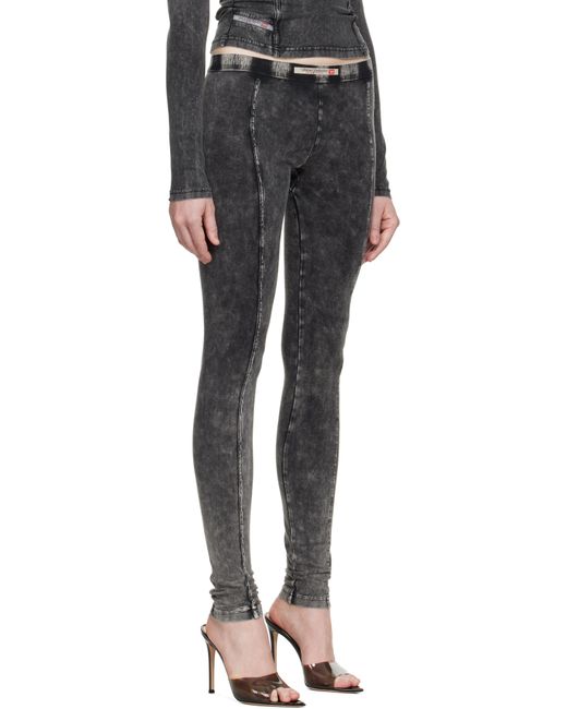 DIESEL Black Athena-Dnm Leggings