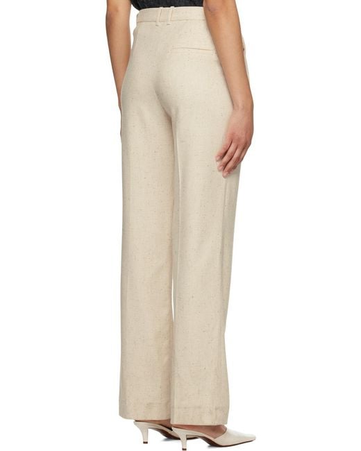 THE GARMENT Natural Taranto Trousers