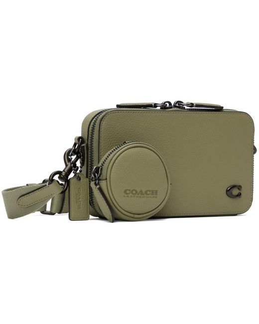 COACH Green Charter Slim Crossbody Bag for men