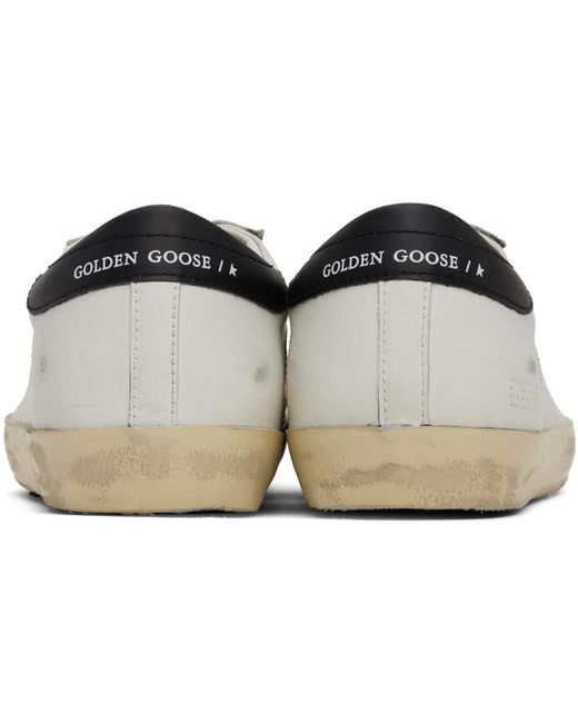 Golden Goose Deluxe Brand Black White Super-star Skate Sneakers for men