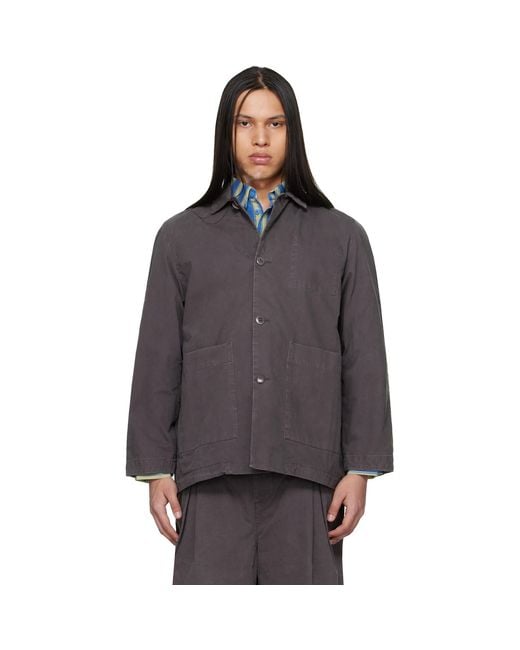 Toogood Gray 'The Mechanic' Jacket for men