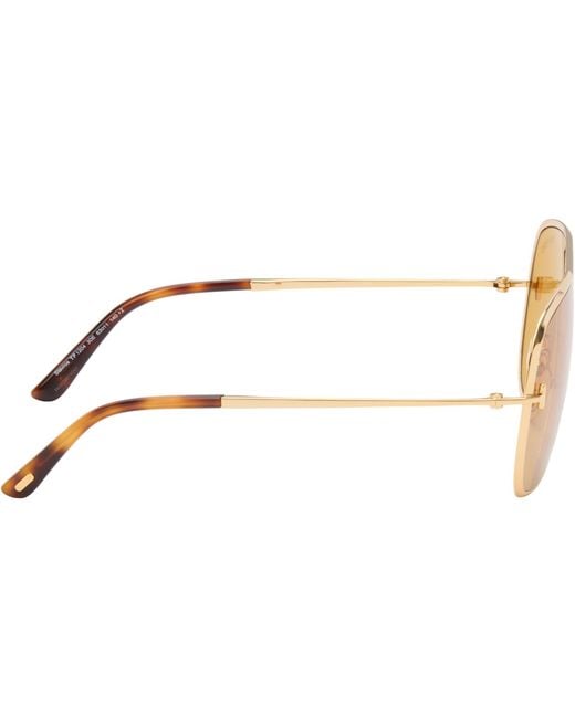Tom Ford Natural Stavros Sunglasses for men
