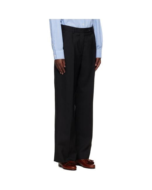 mfpen Black Primary Trousers