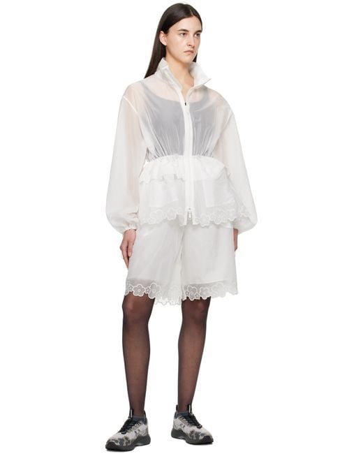 CECILIE BAHNSEN White Arlo Jacket