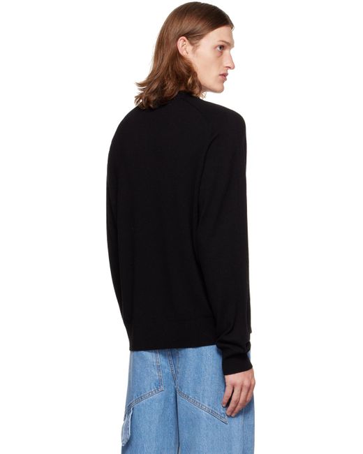 J.W. Anderson Black Slime Sweater for men