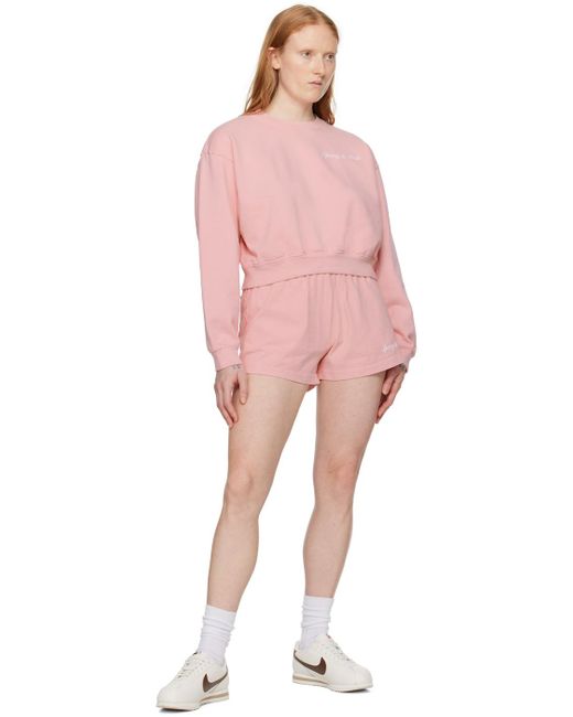 Sporty & Rich Pink Syracuse Sweatshirt