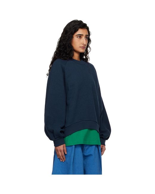 YMC Blue Bellow Sweatshirt