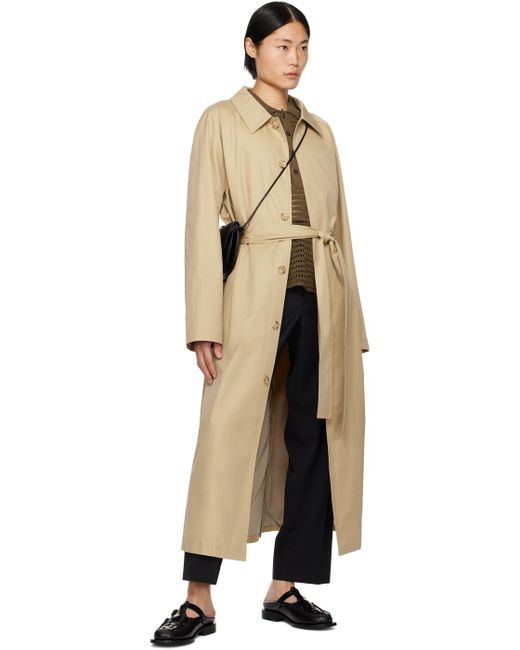 Commas Natural Belted Trench Coat for men