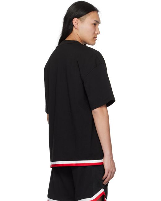 HUGO Black Basketball Shirt for men