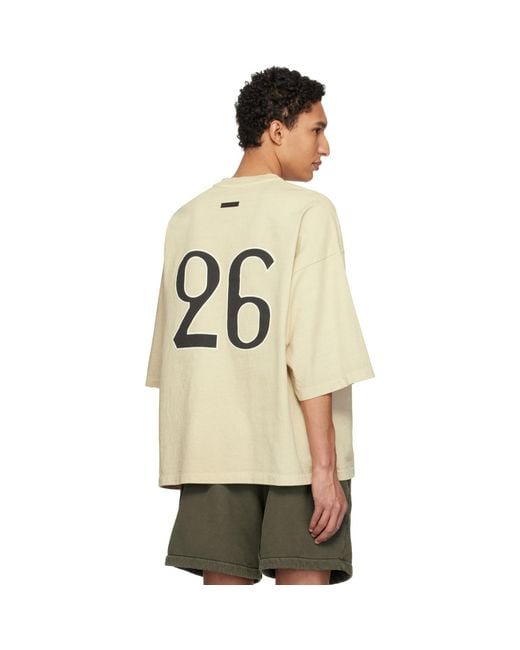 Fear Of God Natural 'Fg 26' T-Shirt for men