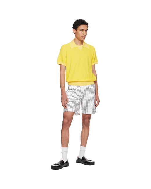 Jacquemus White 'The Caleçon Boxer' Shorts for men