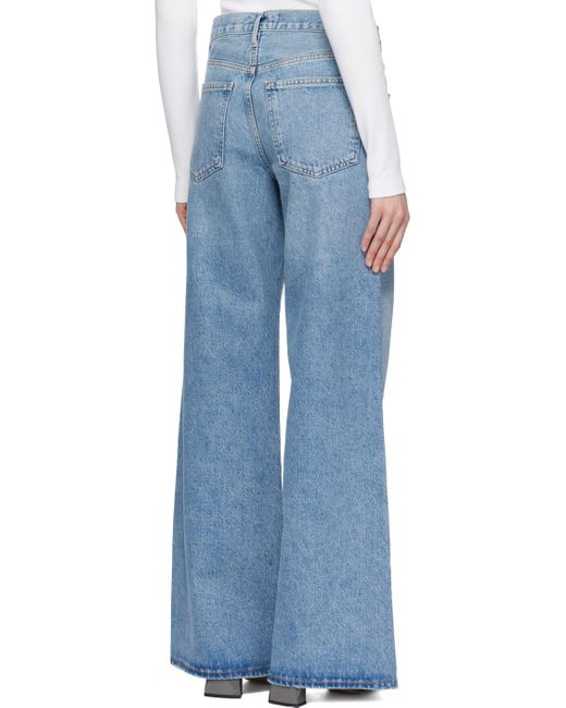 Agolde Blue Clara Jeans