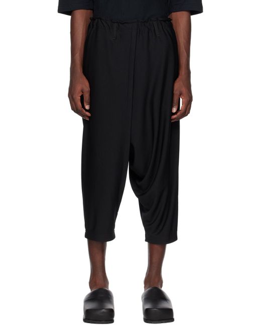 132 5. Issey Miyake Black Tape Trousers for men