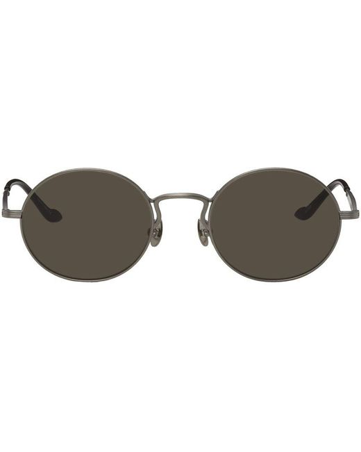 Matsuda Silver 2809h-v2 Sunglasses in Black for Men | Lyst