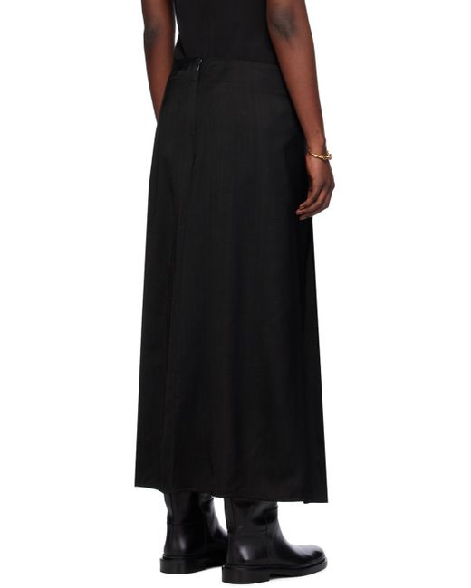 Studio Nicholson Black Jaya Maxi Skirt