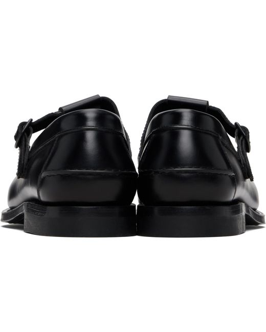 Hereu Black Alber Loafers for men