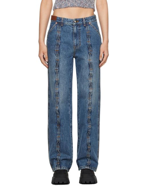 ANDERSSON BELL Blue Wave Jeans