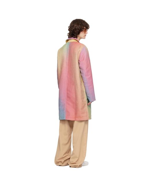 Sanderlak Multicolor Maharam Edition Coat for men