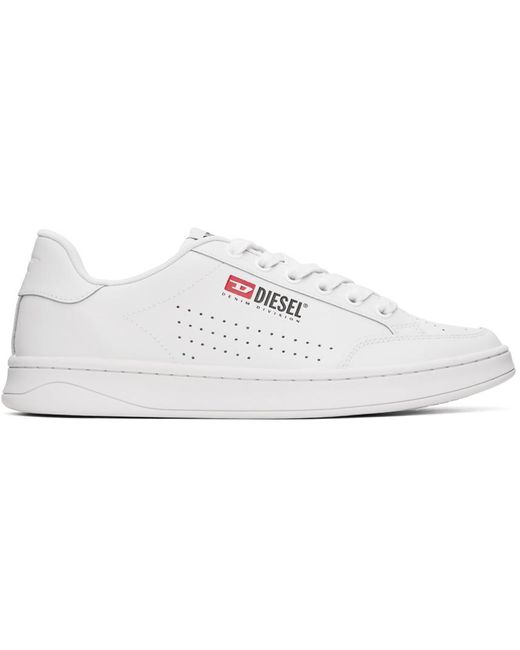 DIESEL Black White S-athene Vtg Sneakers for men