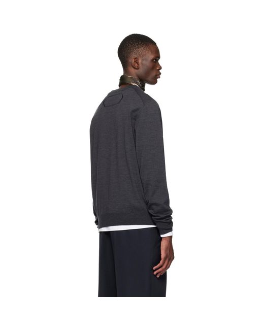 Jacquemus Black 'The J' Sweater for men