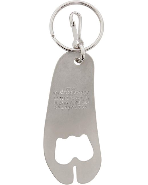 ボトムを作り続け40年 マルジェラ シルバー タビ キーチェーン - 通販