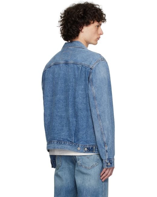 Levi's Blue Type Ii Selvedge Denim Trucker Jacket for men