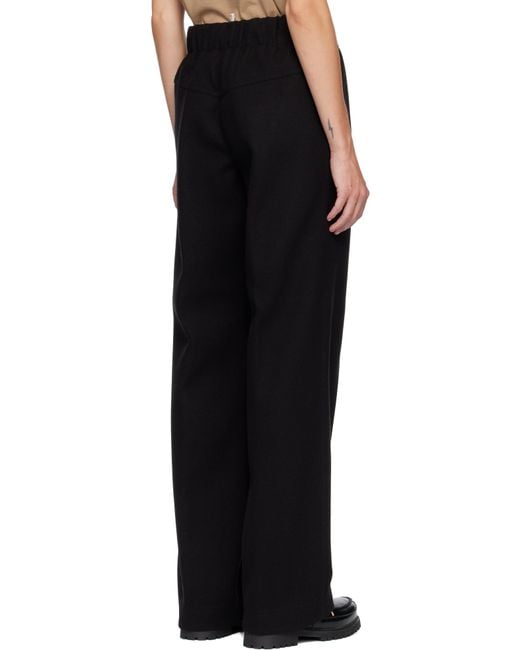 Moncler Black Logo Sweatpants