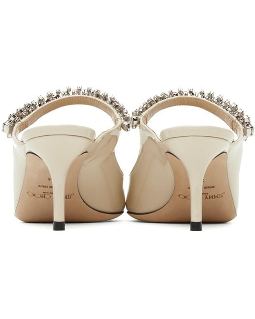 Jimmy Choo Black Off- Bing 65 Heels