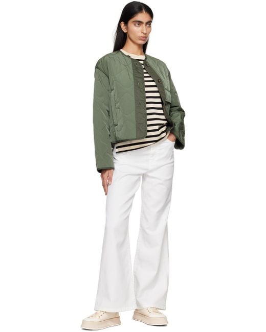 Weekend by Maxmara Green Khaki Umberta Jacket
