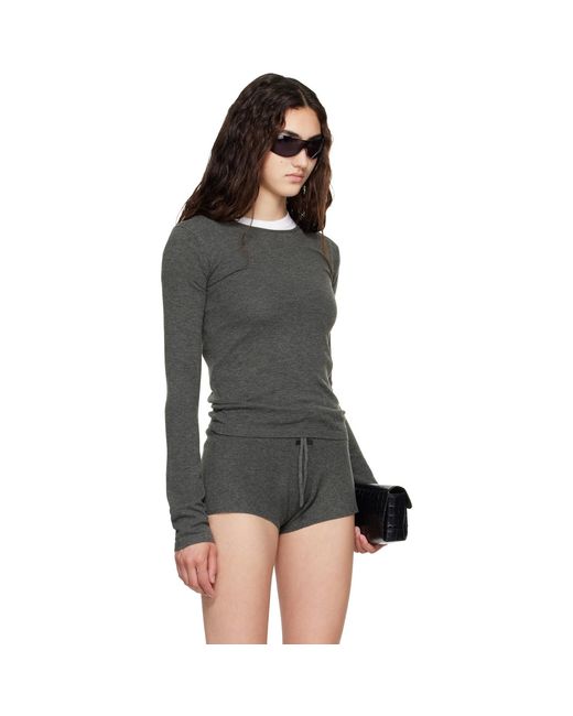 Fear Of God Black Slim Longsleeve T-Shirt