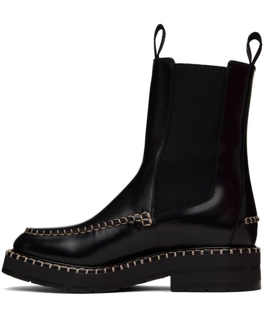 Bottines noua noires Chloé en coloris Black