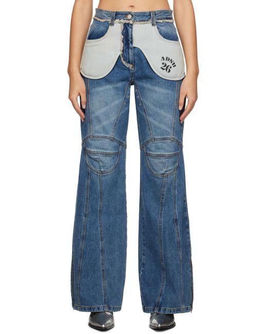 ANDERSSON BELL Blue Madison Contou Jeans