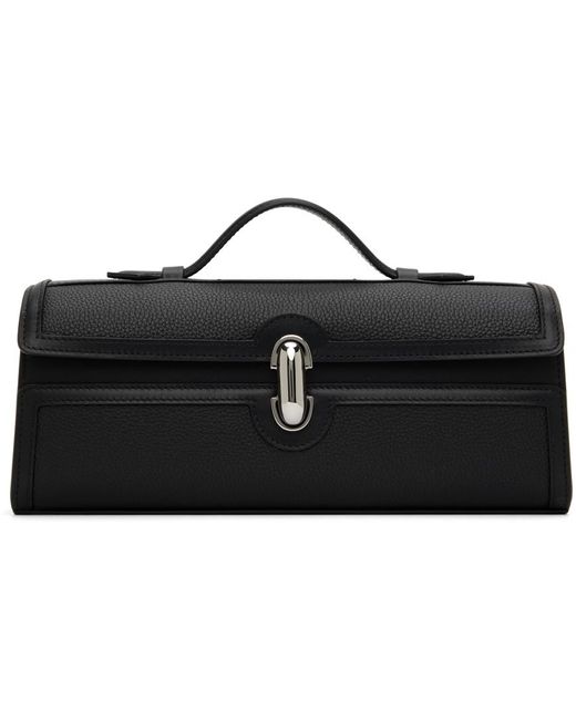 SAVETTE Black Slim Symmetry Pochette Bag
