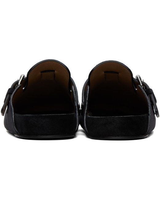 Isabel Marant Black Mirvinh Slip-on Loafers for men