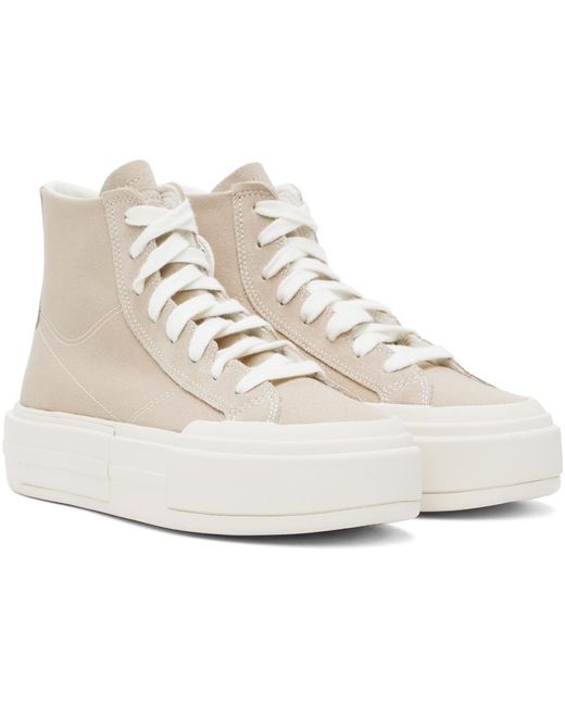 Converse Black Beige Chuck Taylor All Star Cruise High Top Sneakers for men