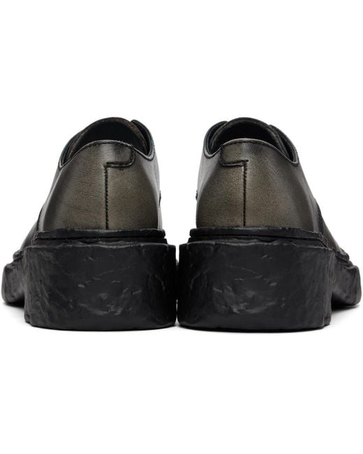 CAMPERLAB Black Vámanos Derbys for men