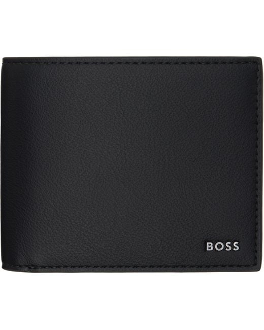 Boss Black Trifold Wallet for men