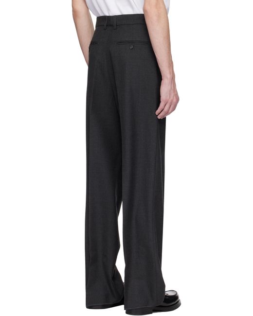Bally Black Twill Trousers for men