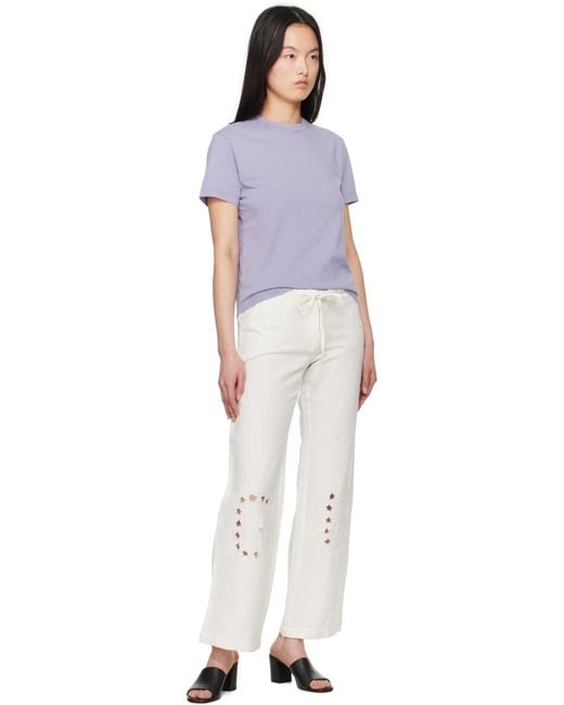 GIMAGUAS Gima Lounge Pants in White | Lyst