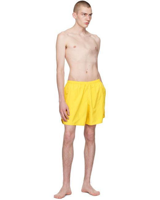 Acne Studios Reflective Tape Swim Shorts in Yellow for Men Lyst UK