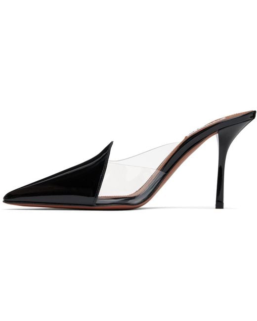 Alaïa Black Heeled Mules