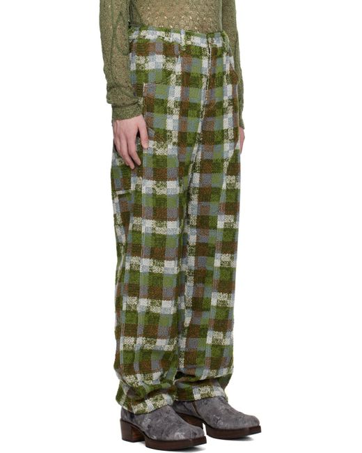 ANDERSSON BELL Green Kenley Trousers for men