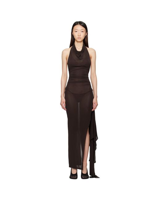 Paloma Wool Black Halcon Maxi Dress