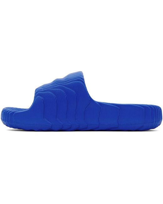 Sandales à enfiler adilette 22 bleues Adidas Originals pour homme en coloris Blue