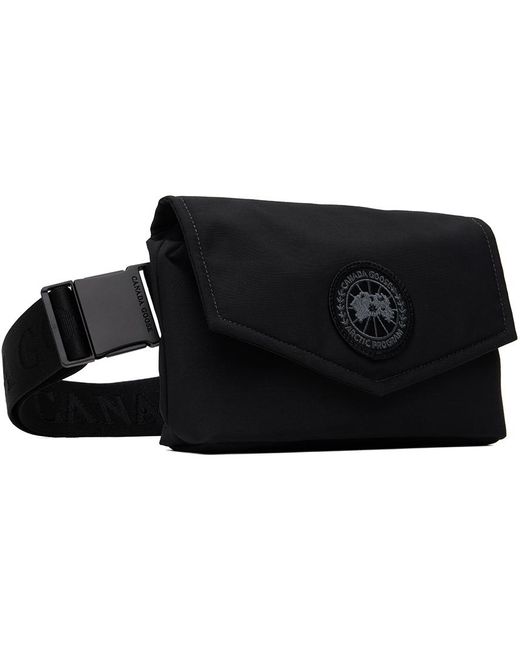 Mini sac-ceinture noir Canada Goose en coloris Black