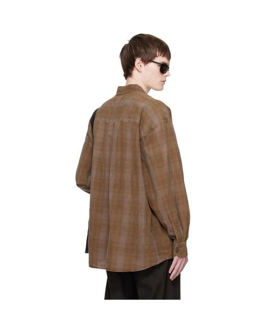 Our Legacy Multicolor Borrowed Shirt for men