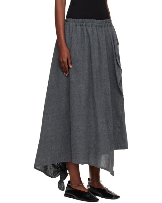 Y's Yohji Yamamoto Black Y-Pants Trousers